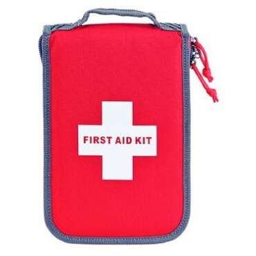 Misc. Accessories G Outdoors Inc. Ready Series Medium First Aid Kit -with Pistol Storage Red • Model: Ready Series